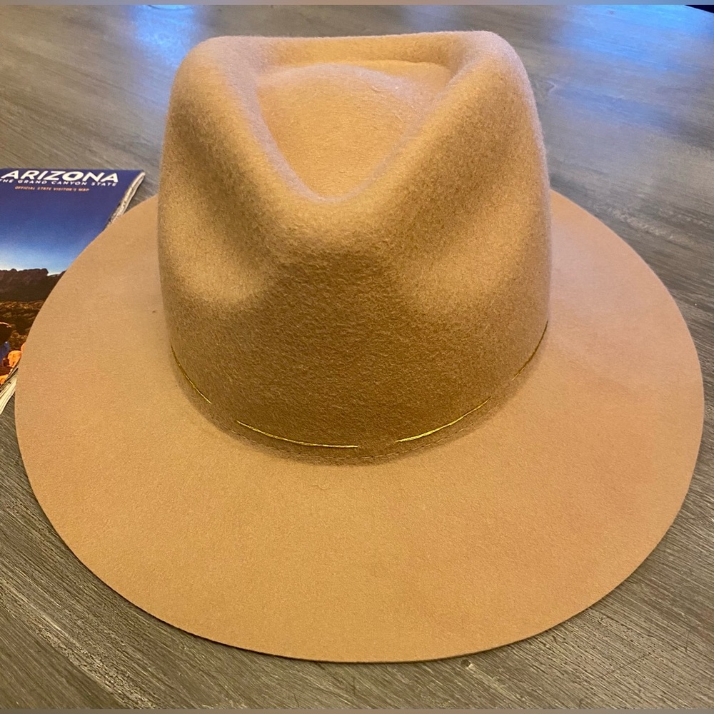 Morgan & Taylor Taelynn fedora One Size cream - Picture 2 of 8